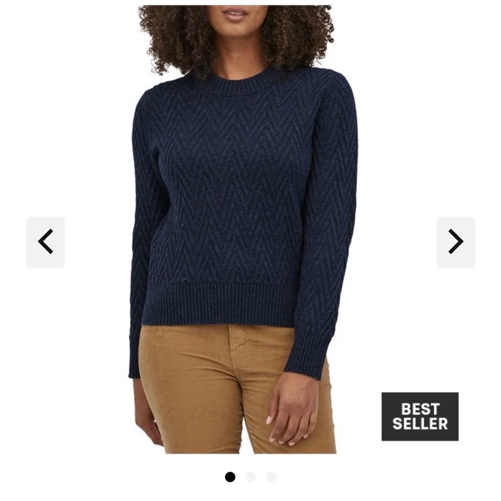 Patagonia Navy Blue Wool Women's Sweater